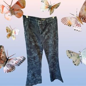 Liverpool Dark Blue Floral Jeans size 8 pre loved